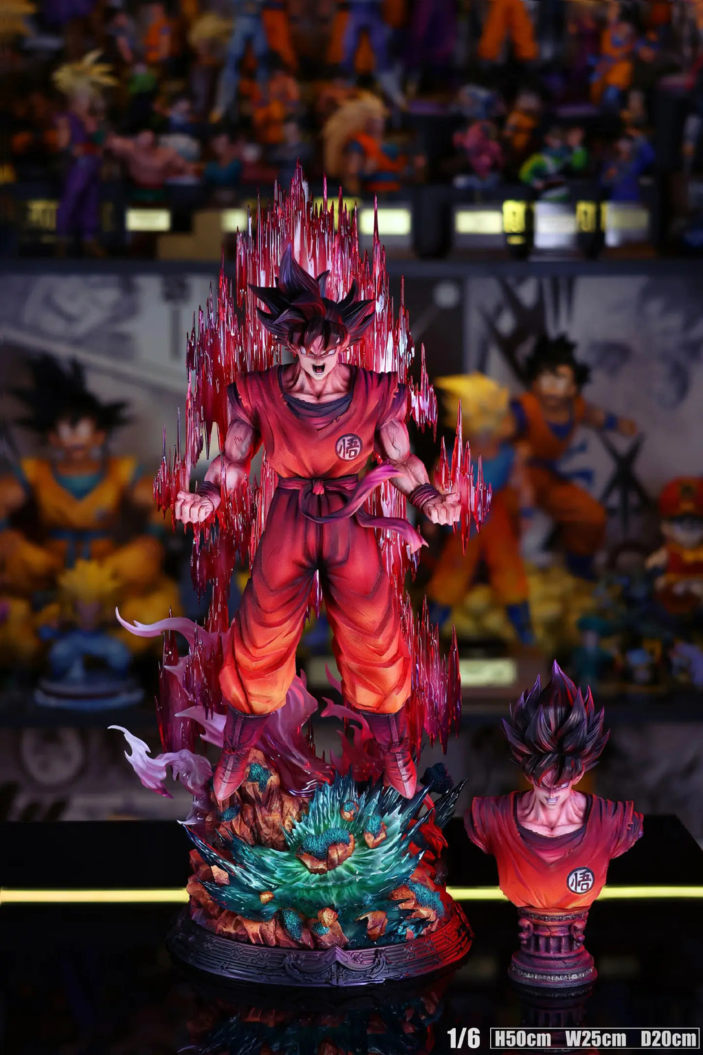 GK Series - Gragon Ball Super Saiyan Red GOKU